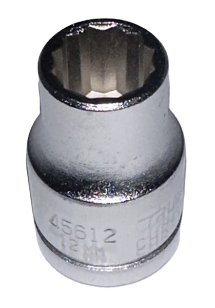 TRUECRAFT-45612 Truecraft Japan Socket 1/2 Drive x 12mm 12 Point