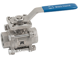 2013ND-34 SS 3pc Valve 3/4 BSP with ISO Mount