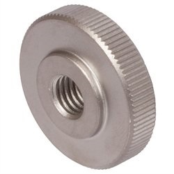 BN217-4 DIN 467 ZP Low Knurled Knumb Nut