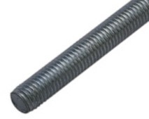 976-B7ZP-24X320 B7 Stud Zinc Plated M24-3.0 x 320mm