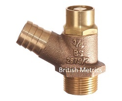 D341-1/2 Bronze Drain Tap 1/2 BSPT