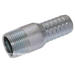 CNS-2 Combo Nipple 2 BSPT x 2 Hose Steel Zinc