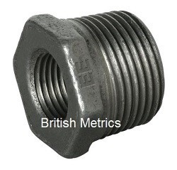 MI241-112-12B Reducer Bushing 11/2 x 1/2 BSP Plain