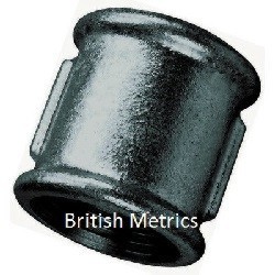 MI270-38B Equal Coupling 3/8 BSP Plain