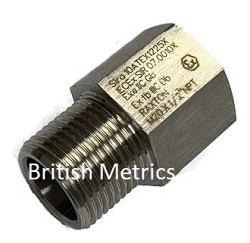 Electrical Ext Adaptor M16 x 1/2 NPT SS
