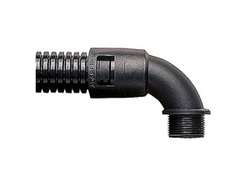 Elbow Conduit Fitting Nylon 66 21mm x 1/2 NPT