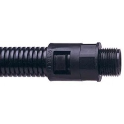 Straight Conduit Fitting Nylon 66 21mm x 1/2NPT