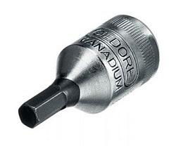 Gedore Hex Bit Socket 17mm 1/2 Drive